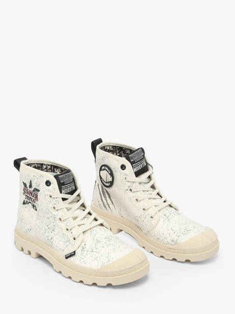 Bottines Palladium Blanc women 74497180 vue secondaire 2