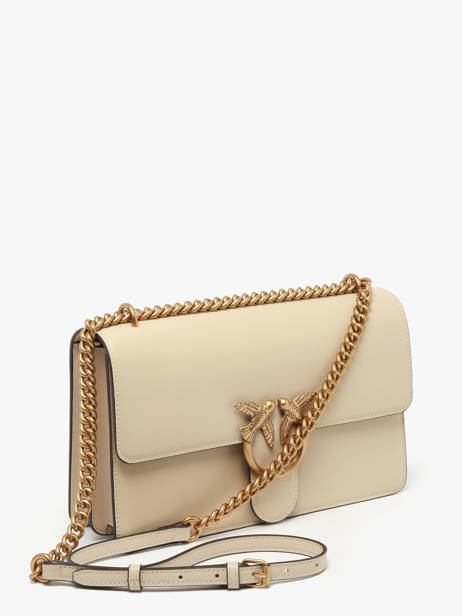 Shoulder Bag Love Bag Icon Leather Pinko Beige love bag icon A0F1 other view 2