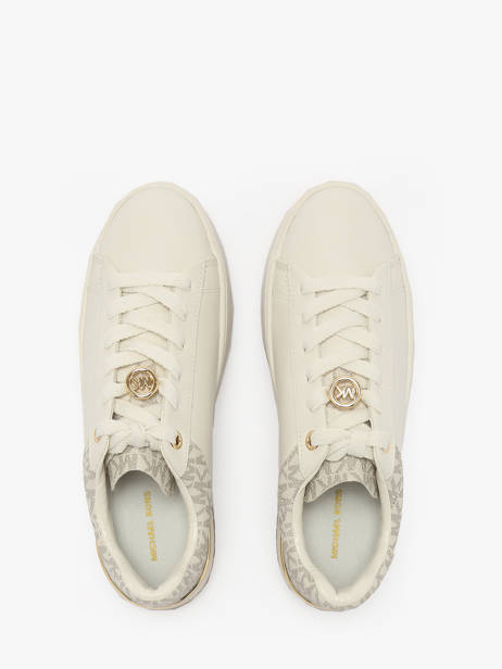 Boots In Leather Michael kors White women TFS6L150 other view 3