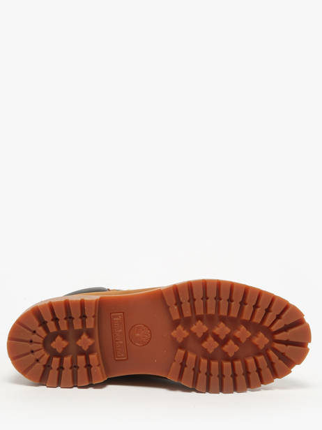 Boots In Leather Timberland Brown men 2066EBL1 other view 4