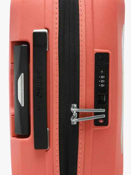 Upscape Carry-on Luggage Samsonite Pink upscape KJ1001 other view 1