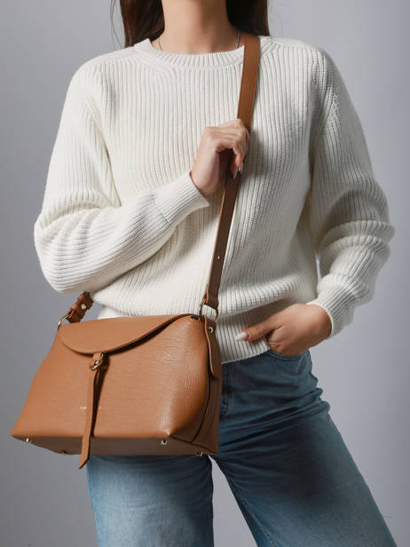 Sac Porté épaule Dune Gaia Cuir Lancaster Marron dune gaia 104 vue secondaire 1