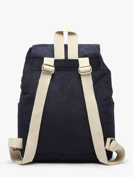 Sac Bandoulière Hindbag Bleu velours V vue secondaire 4