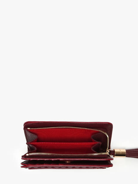 Compact Leather Premier Flirt Wallet Lancel Violet premier flirt A11136 other view 2