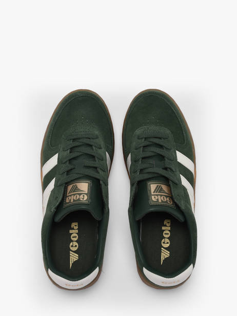 Sneakers Grandslam In Leather Gola Green women CLA589 other view 3