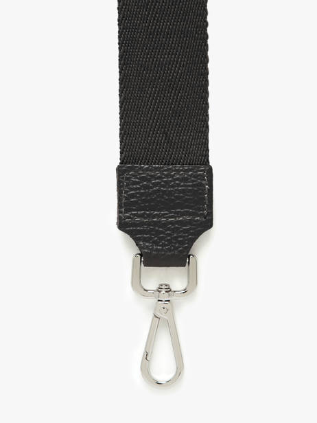 Shoulder Strap Milano Black caviar CA25SSAB other view 1