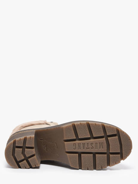 Heeled Boots Mustang Brown women M0132003 other view 4