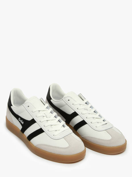 Sneakers Viper En Cuir Gola Blanc men CMB744 vue secondaire 1