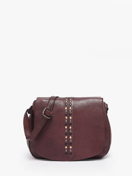 Sac Bandoulière Heritage Cuir Biba Violet heritage HAK2L