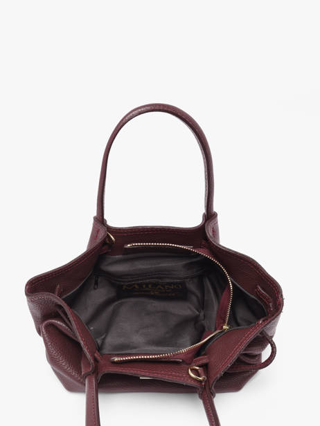 Handbag Caviar Leather Milano Red caviar CA25063 other view 3