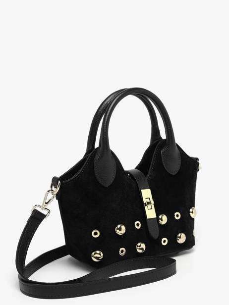 Sac Porté Main Velvet Studs Milano Noir velvet studs VS25091 vue secondaire 2