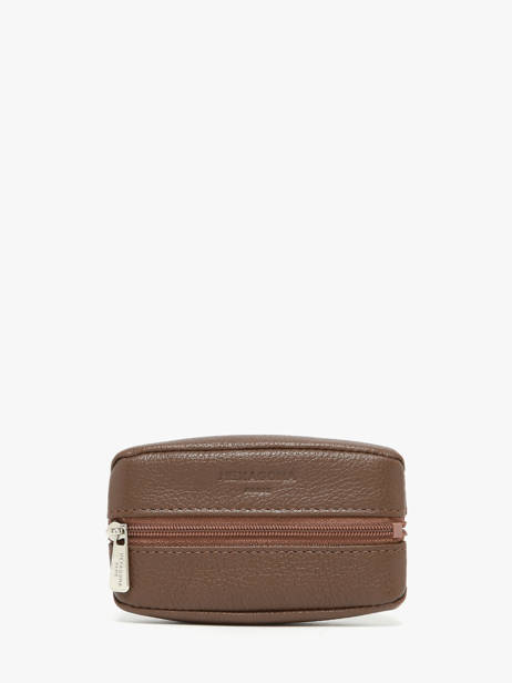 Leather Confort Wallet Hexagona Brown confort 461031