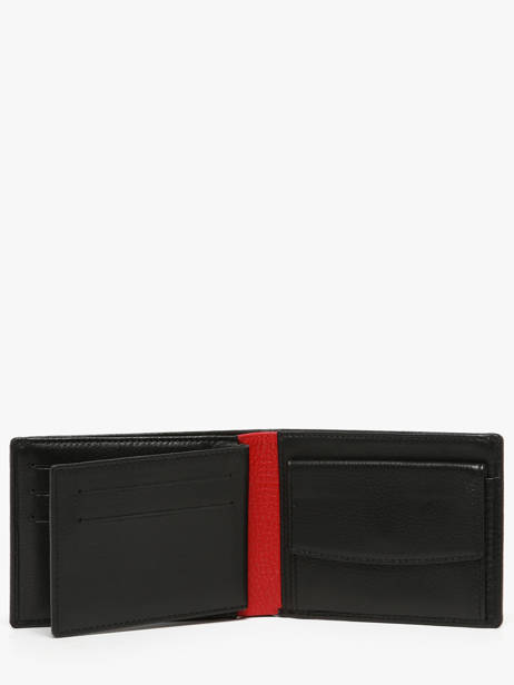 Wallet Leather Yves renard Black bicolor 2472 other view 2