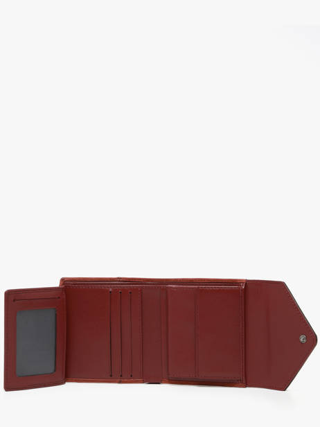 Wallet Leather Yves renard Orange nubuck 26680 other view 2