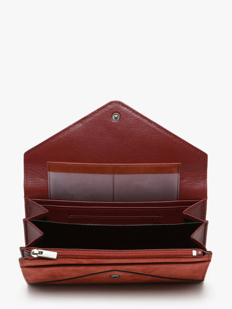 Portefeuille Cuir Yves renard Orange nubuck 26839 vue secondaire 1