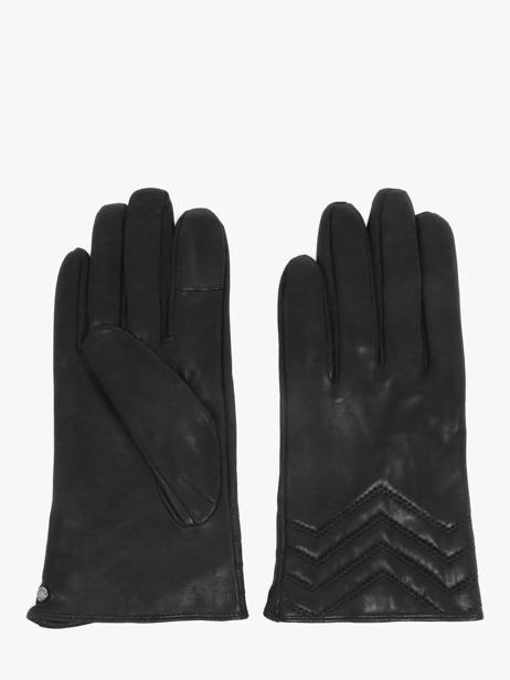 Gloves Isotoner Black women gloves 85359