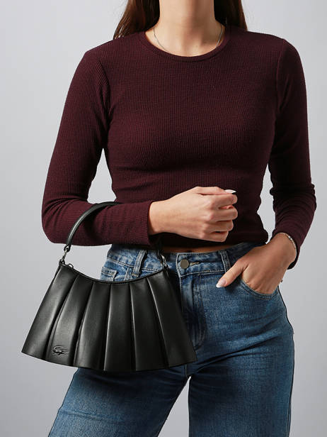 Shoulder Bag Lenglen Leather Lacoste Black lenglen NU5011DP other view 1