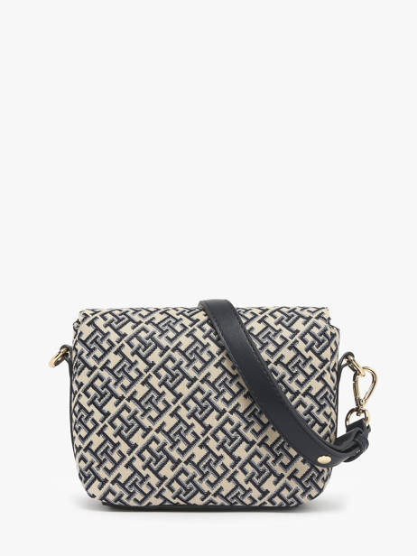 Sac Porté épaule Th Jacquard Polyurethane Tommy hilfiger Bleu th jacquard AW17447 vue secondaire 4