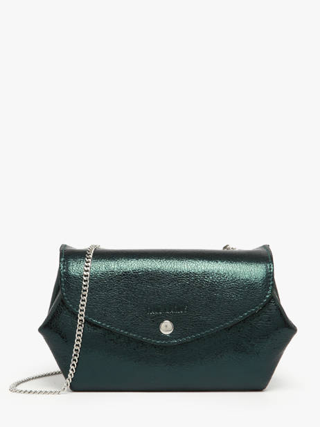 Leather Gustave Minuit Evening Bag Paul marius Green minuit GUSTPMIN