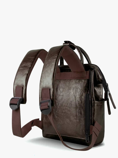 Sac à Dos 1 Compartiment Cabaia Marron adventurer XS vue secondaire 4