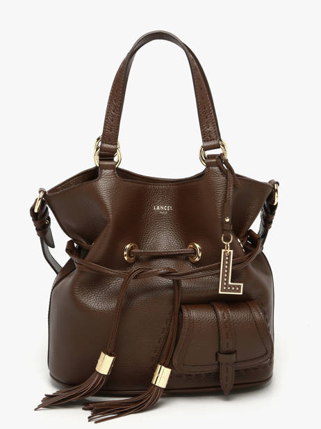 Medium Bucket Bag Premier Flirt Lancel Brown premier flirt A10110