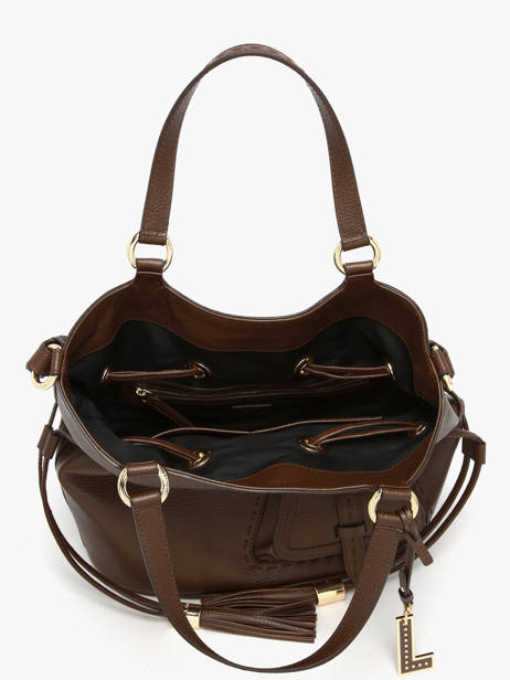 Medium Bucket Bag Premier Flirt Lancel Brown premier flirt A10110 other view 4