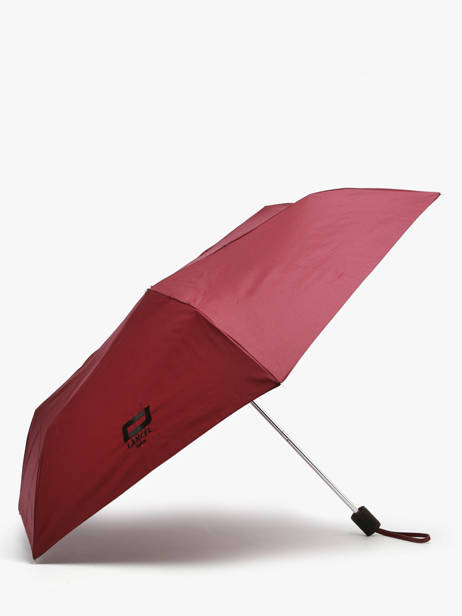 Umbrella Mini Manual Lancel Red parapluie L204 other view 2