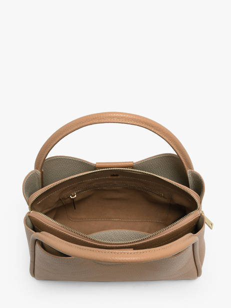 Sac à Main Ida Double Cuir Lancaster Beige ida double 84 vue secondaire 2
