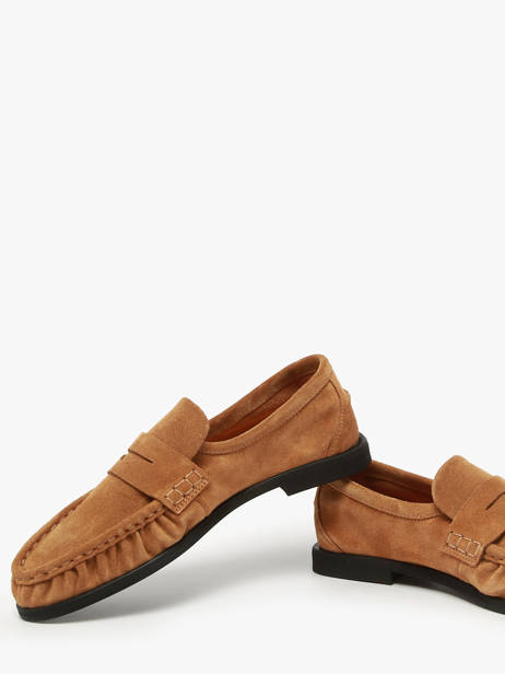 Moccasins In Leather Pavement Brown women 2 other view 2