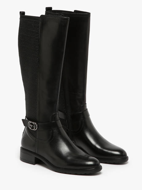 Bottes Cavalières En Cuir Tamaris Noir women 43 vue secondaire 5
