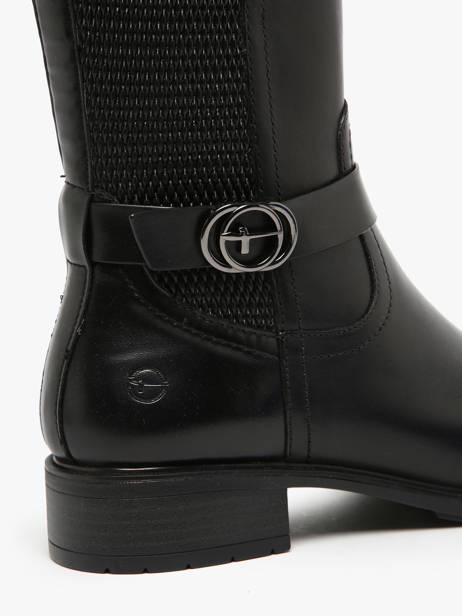 Bottes Cavalières En Cuir Tamaris Noir women 43 vue secondaire 6