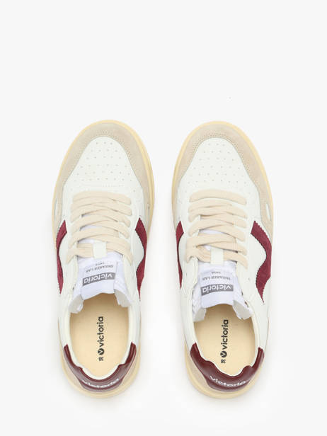 Sneakers En Cuir Victoria Blanc women 1257136 vue secondaire 4