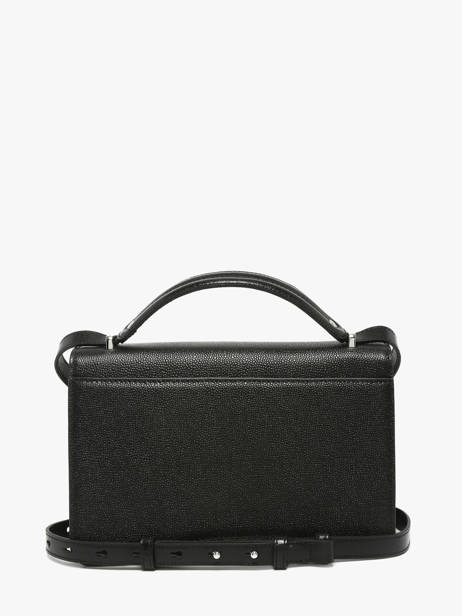 Sac Bandoulière Madame George Caviar Cuir Paul marius Noir caviar MGEORCAV vue secondaire 4