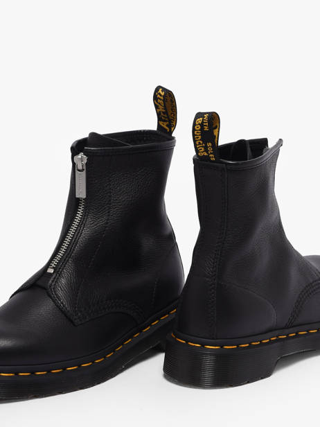 Boots 1460 En Cuir Dr martens Noir women 42352001 vue secondaire 2