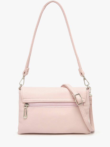 Sac Bandoulière Grained Miniprix Rose grained H9158 vue secondaire 3