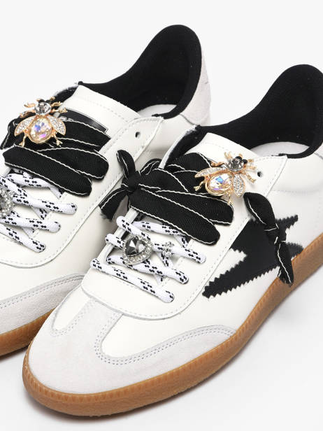 Sneakers Emily En Cuir Semerdjian Blanc women EMILY118 vue secondaire 2