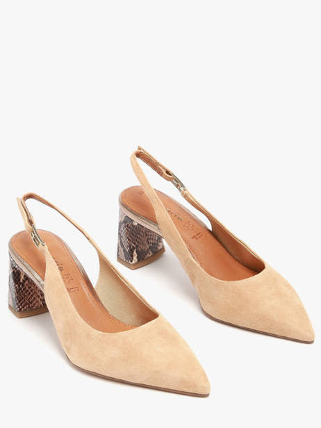 Escarpins En Cuir Tamaris Beige women 46 vue secondaire 1