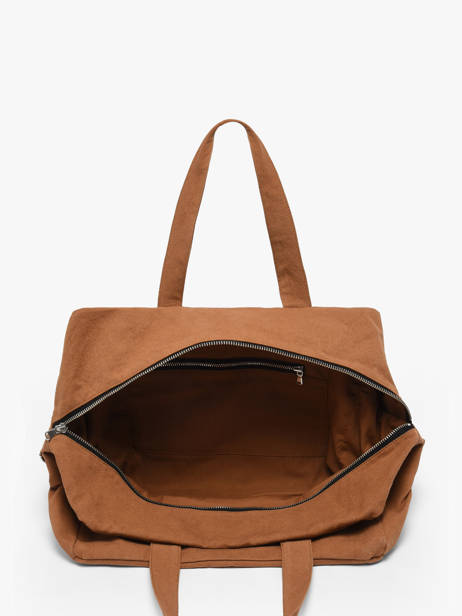 Le City Bag Sauval Coton Recyclé Rivedroite Marron timeless SAUVATIM vue secondaire 3