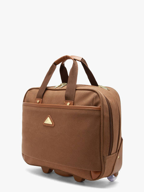 Pilot-case à Roulettes Snowball Marron business 12040 vue secondaire 3