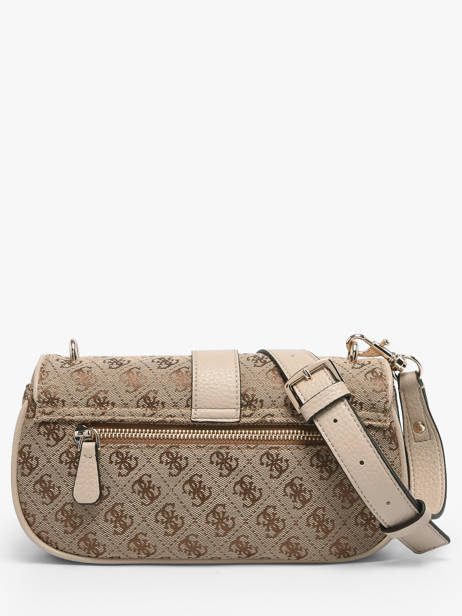 Sac Bandoulière Jessa Polyester Guess Marron jessa JG836220 vue secondaire 4