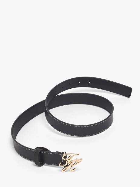 Ceinture Tommy hilfiger Noir belt AW18568 vue secondaire 3