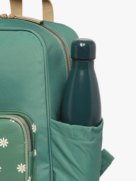 Sac à Dos 1 Compartiment Cameleon Vert vintage fantasy PBVGSD33 vue secondaire 5