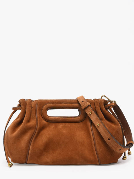 Sac Porté épaule Folk Light Cuir Gerard darel Marron folk light W405 vue secondaire 5