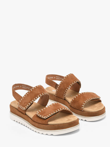 Sandales En Cuir Remonte Marron women 22 vue secondaire 1