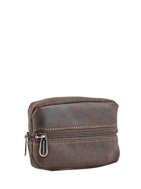 Coin Purse Leather Francinel Brown bilbao 47969 other view 1