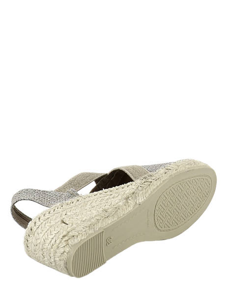 Espadrilles Triton Toni pons Argent accessoires TRITON vue secondaire 5