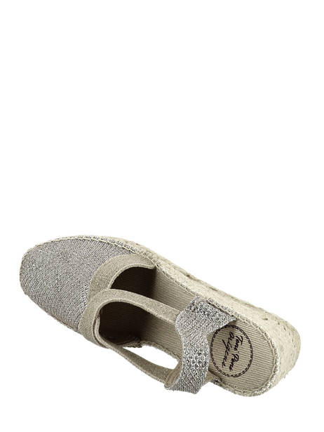 Espadrilles Triton Toni pons Argent accessoires TRITON vue secondaire 4