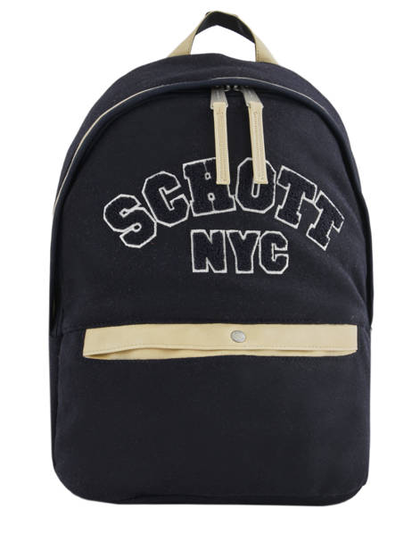 Backpack 1 Compartment Schott Violet college 18-62722