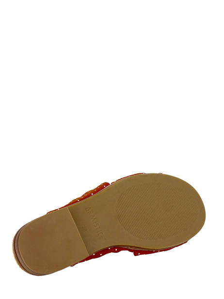 Mules Armistice Rouge accessoires RIO6 vue secondaire 5