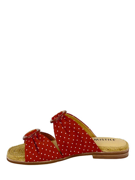 Mules Armistice Rouge accessoires RIO6 vue secondaire 2